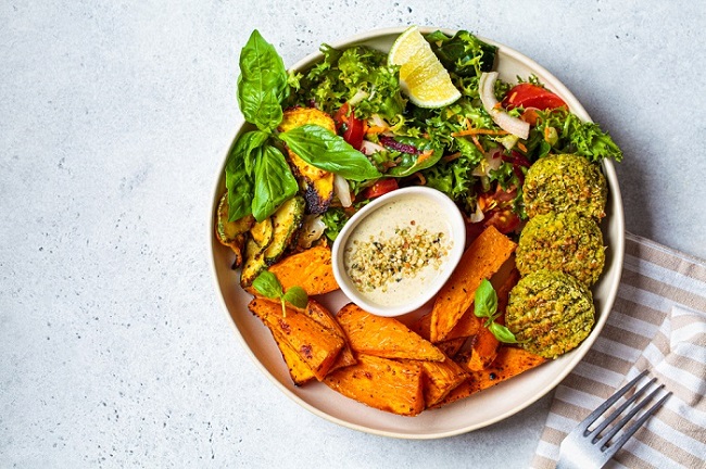 vegan, bowl, plant-based